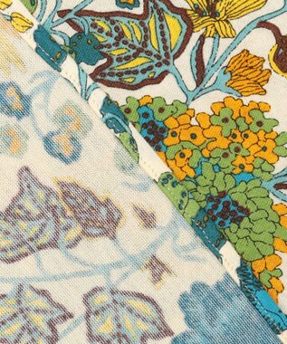 JOSEPH ABBOUD 【キングサイズ・リバティ】シェラトンジャージープリント 半袖シャツ マスタード系6