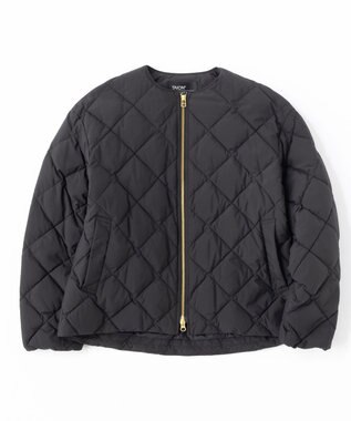 UNFILO 【TAION×UNFILO】キルティングダウン ショート丈ブルゾン ブラック