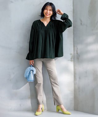 UNFILO 【UNFILO DENIM】撥水 スリムフィットデニム アイスグレー