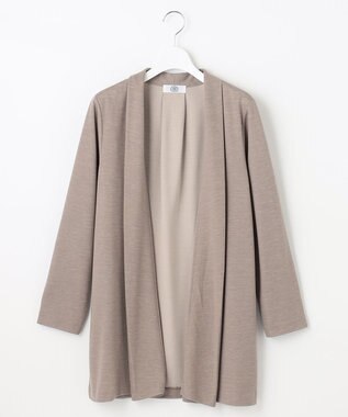 J.PRESS LADIES セルロースリバー カーディガン ブラウン系