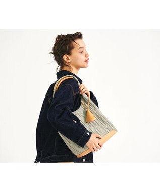 genten ステッラ トートバッグ（大） グレー