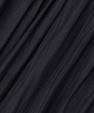 組曲 ギャザーライトデシン パンツ ネイビー系