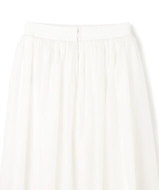 uncrave シアー オーガンジー フレア スカート オフ