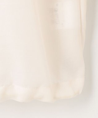 ANY SIS 【接触冷感】シアー パーカー アイボリー