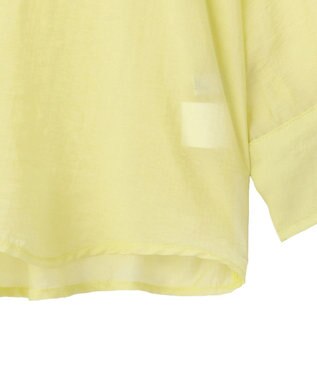 earth music&ecology シアーシャツ Yellow