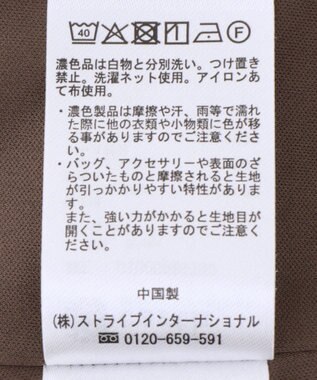 earth music&ecology フラワー楊柳ティアードミニワンピース Brown