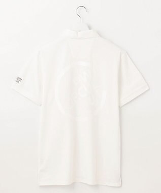PW CIRCULUS 【MEN】【吸汗速乾/ストレッチ】ベーシックカノコ ポロシャツ ホワイト