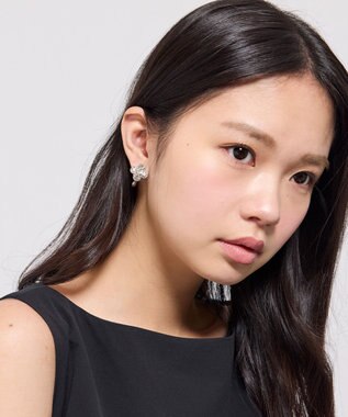 TOCCA 【chayさん着用】WITH FLORA 2WAY EARRINGS イヤリング シルバー系