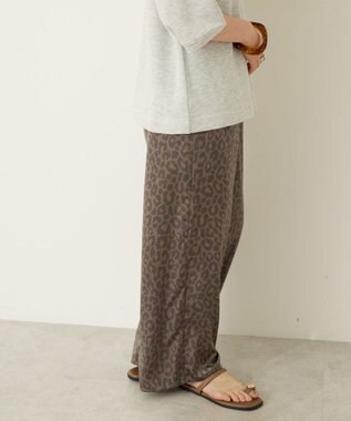 AMERICAN HOLIC イージーケア柄パンツ Gray Beige