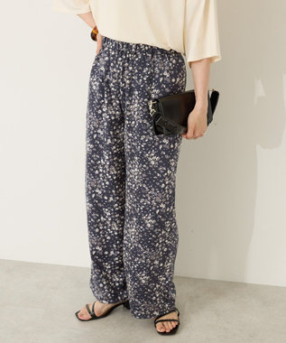 AMERICAN HOLIC イージーケア柄パンツ Navy