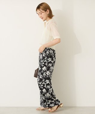 AMERICAN HOLIC イージーケア柄パンツ Black