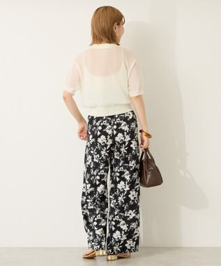 AMERICAN HOLIC イージーケア柄パンツ Black