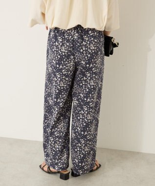 AMERICAN HOLIC イージーケア柄パンツ Navy