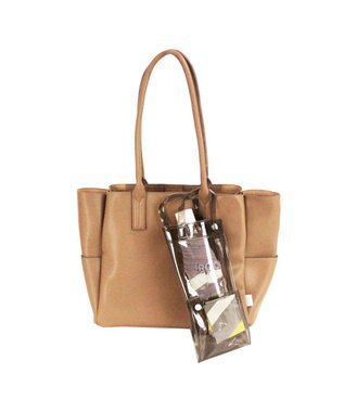 ROOTOTE 3629【傘用トート:折畳傘】SN.CASAカーサ.オリ.クリア-A 04：スモーク