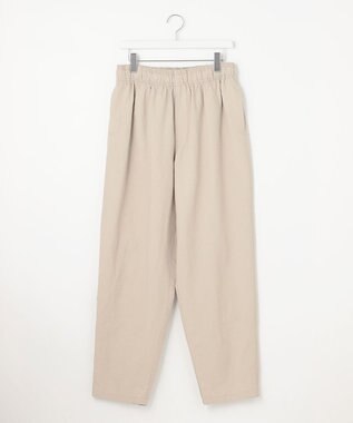 UNFILO MENS ライトリネン ワイドパンツ [23年春夏商品] グレージュ