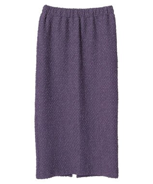 Green Parks BEST PRICE フクレジャガードIラインスカート Purple