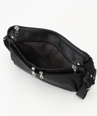 Y'SACCS テープデザイン　トラベルショルダーバッグ ブラック