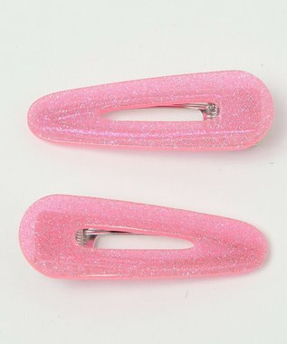 WEGO Lアクリルラメクリップ ピンクソノタ