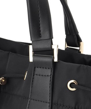 23区 【撥水加工】2WAY ナイロン リュック ブラック系