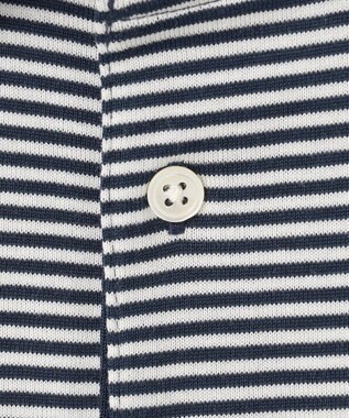 J.PRESS MEN 【きちんと感 × ニットのような柔らかな着心地】フレックスジャージ ポロシャツ ネイビー系1