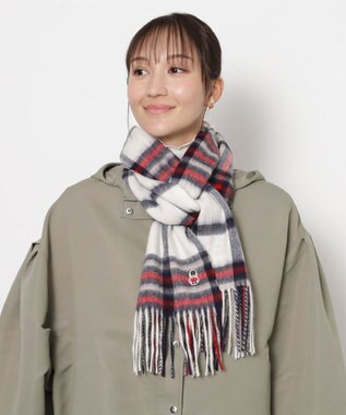 新品 未使用 マッキントッシュフィロソフィー バッキンガムベア ウール マフラー js4688-03_1.jpg