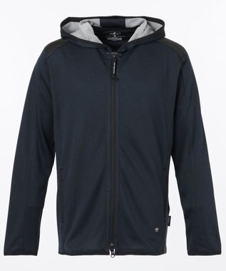 JOSEPH ABBOUD MOUNTAIN デルタバックカノコ　パーカー ネイビー系