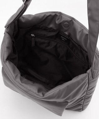 JOSEPH HOMME シンセティックソフトレザー　ワンショルダー バッグＬサイズ グレー系