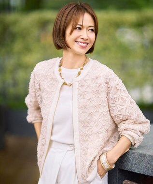 自由区 L 【17号サイズまで展開・累計1000枚突破・SHIHOさん着用・WEB先行販売・新色追加】テープエンブロイダリー ブルゾン