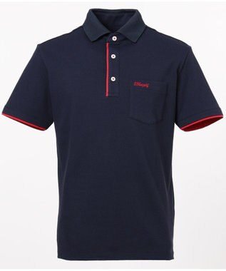 23区GOLF 新色追加！全色揃えたくなる逸品【MEN】【WEB限定/消臭/UV/吸汗速乾】カノコポロシャツ ネイビー系