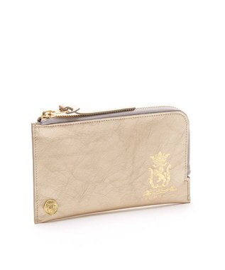 A.D.M.J. 【牛革】クラックメタル/イタリアンレザーオーガナイザーパース オロ　マット