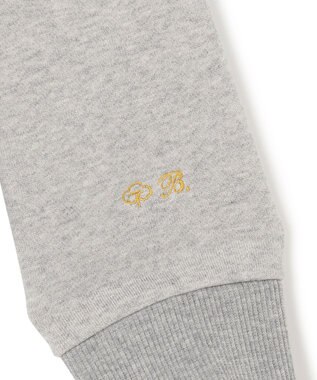 BEIGE， Organic Cotton Sweat / Hi-neck Tops スウェット Top Gray