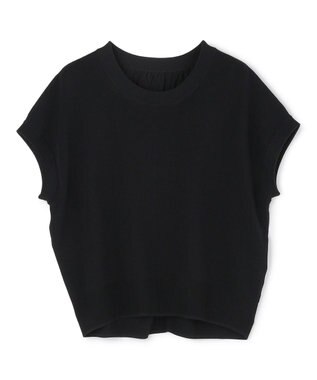 BEIGE， 【ロングセラー】LAURA / ストレッチ ドロップショルダーニット Black