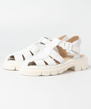 BONTRE 【LucaGrossi/ルカグロッシ】タンクソールグルカサンダル ホワイト