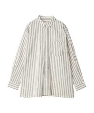 CRAFT STANDARD BOUTIQUE レギュラーカラーシャツ Stripe Ivory