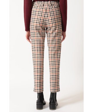 DAKS ツイル ハウスチェック スリムパンツ ハウスチェック