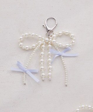 Maison de FLEUR ダブルリボンチャーム Sax