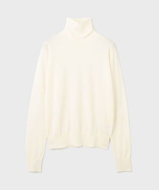 GRACE CONTINENTAL ハイネックニットトップ ホワイト