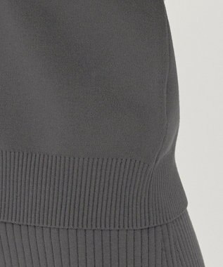 uncrave 【手洗い可】スムース ニット カーディガン（uncrave STANDARD） スレート