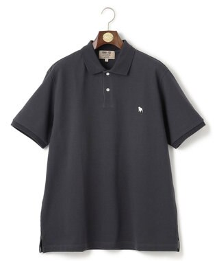 J.PRESS MEN 【KING SIZE】【大人気 】バックブルカノコレジメン ポロシャツ