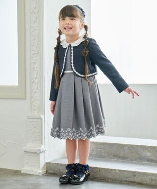 ANY KIDS レースショートソックス ネイビー