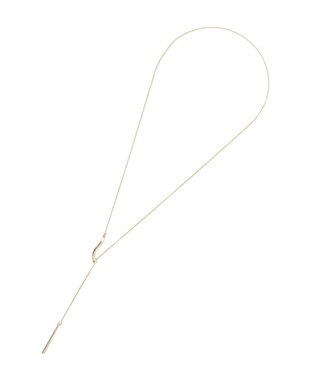 YECCA VECCA ウェービーメタルスライドラリエット Silver