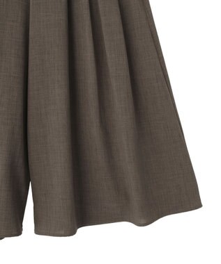 YECCA VECCA 【UVカット】ガウチョパンツ Brown