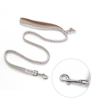 PET PARADISE ペットパラダイス リード 【４Ｓ~３Ｓ】 くまちゃん柄 ベージュ