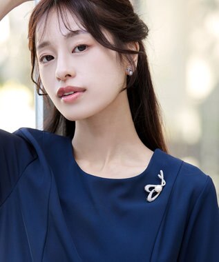 Tiaclasse ハートモチーフブローチ シルバー