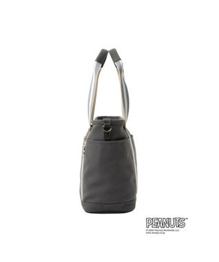 CLATHAS SNOOPYキャンパス ２wayトートバッグ（大） グレー