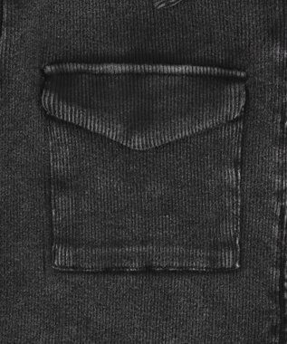 WEGO ポケットデザインWZIPトップス スミクロ