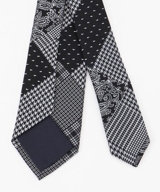 JOSEPH HOMME マルチパターンジャガード　ネクタイ ブラック系7