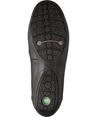 ASICS WALKING ペダラ レディース 3E 2.0cmヒール ブラック系