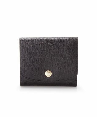 TOPKAPI 【TOPKAPI】COLORATO コロラート 角シボ型押し  二つ折り 財布 ブラック