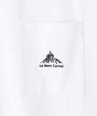 SHARE PARK LADIES 【UVカット・吸水速乾・ストレッチ・軽量 】刺繍ポケットＴシャツ（S・Mサイズ） アイボリー系